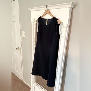 Talbots A-line Sleeveless Midi Dress